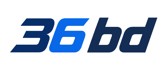 36 bd logo on the dark header